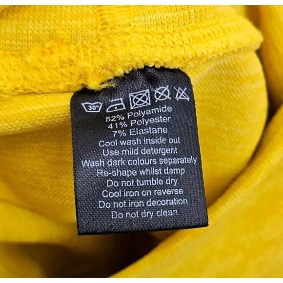 Alphalete OG Revival Leggings Yellow Women’s Size Small Mid Rise Activewear - Picture 7 of 12